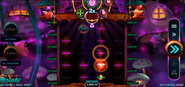 Fire Gnomes 2 Magic Wheel - mreža Free Spins-a sa aktivnim ulogama